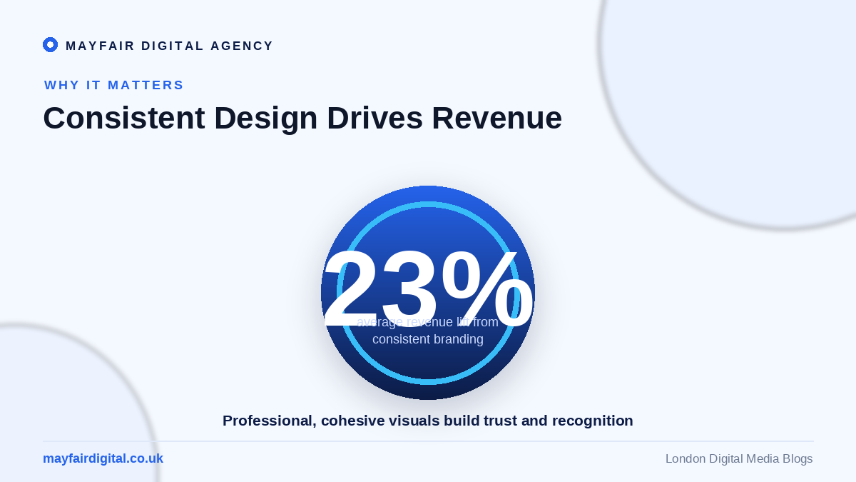The Benefits of Outsourcing Your Graphic Design to an Agency Consistent branding lifts revenue by around 23 percent on average